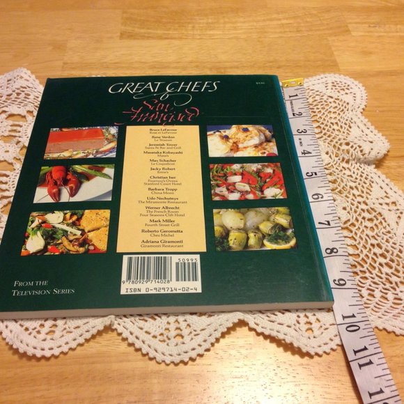 American Cuisine Cookbook, Great Chefs of San Francisco Recipes - Picture 2 of 11